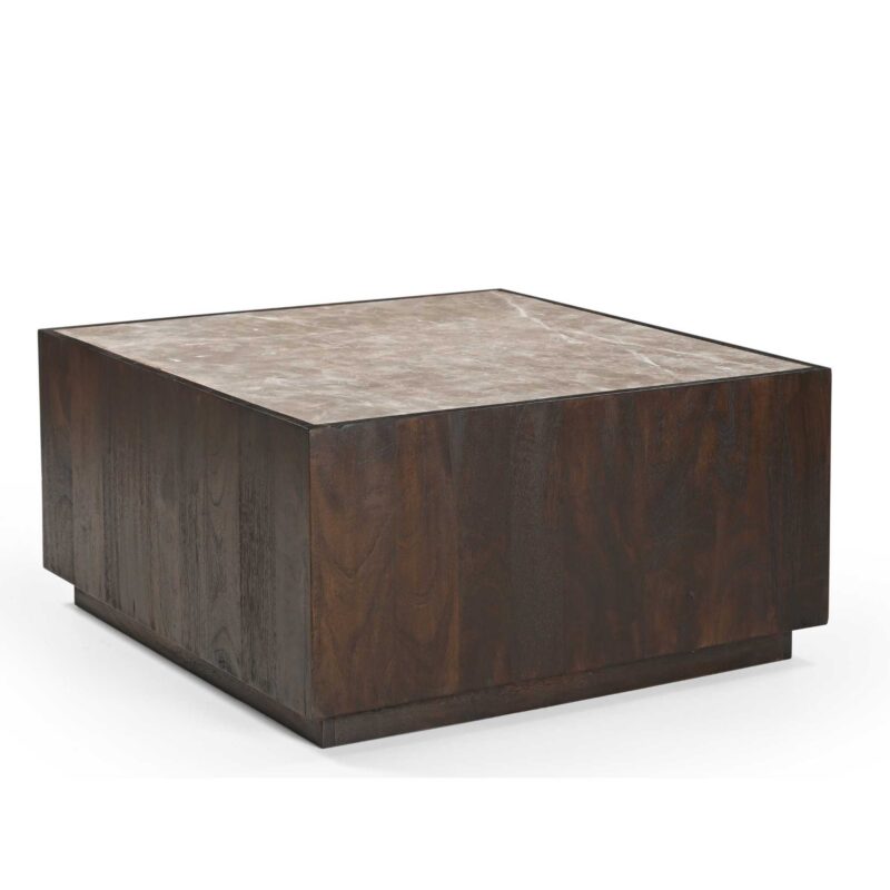 Salontafel Moos Bruin Marmer 80 cm - Image 2