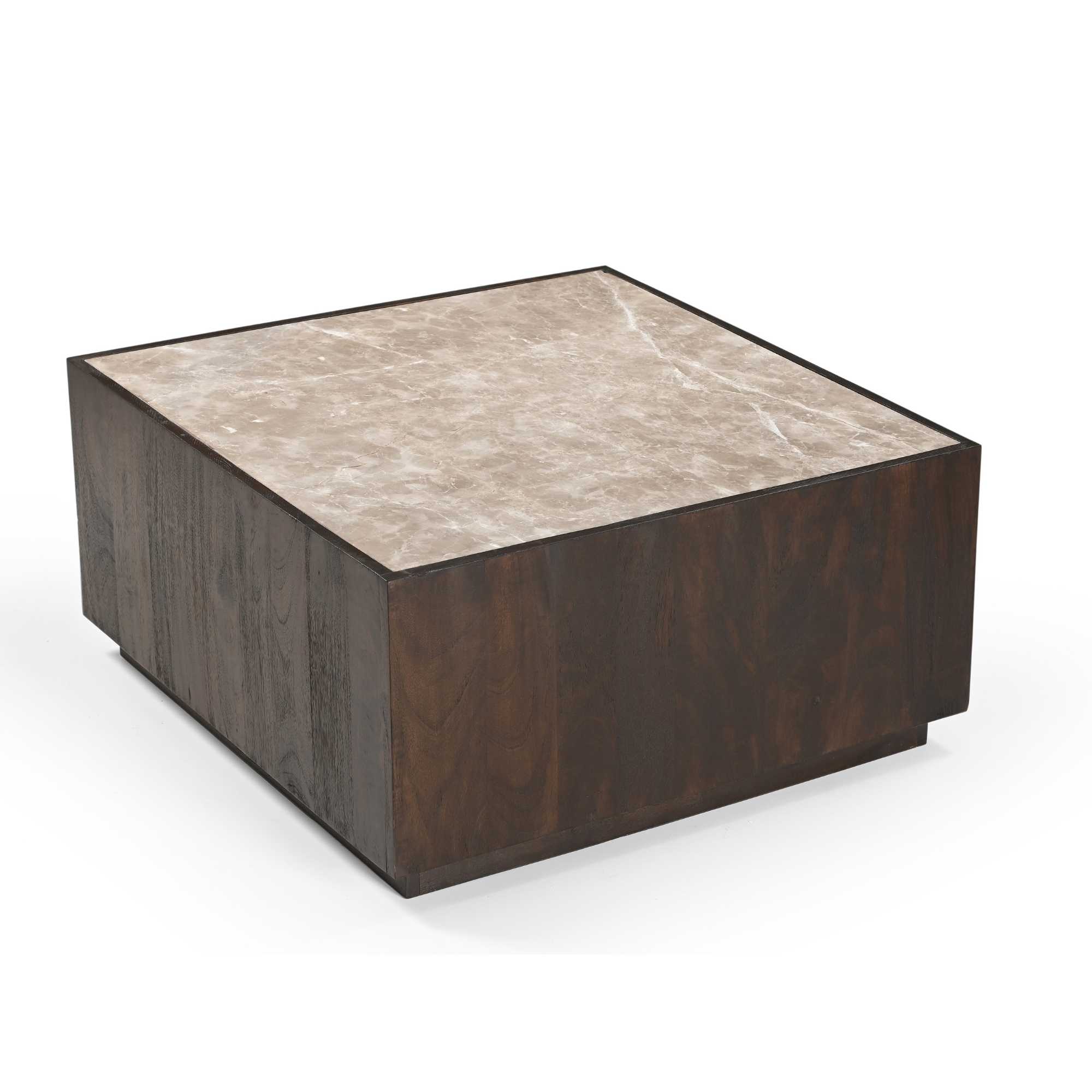 Salontafel Moos Bruin Marmer 80 cm - Image 3