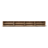 STF-7323_6 Zwevend tv meubel Madison Naturel Mangohout 280 cm - Image 7