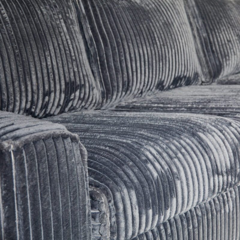 MySofa Teddy Hoekbank Antraciet Divan Links+2,5 zits - Image 3