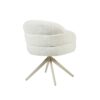 STF-9887_5 Draaibare eetkamerstoel Bella Off White Poot Zand - Image 6
