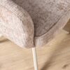 STF-9888_2 Draaibare eetkamerstoel Bella Beige Poot Zand - Image 3