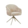 STF-9888_5 Draaibare eetkamerstoel Bella Beige Poot Zand - Image 6