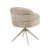 STF-9888_6 Draaibare eetkamerstoel Bella Beige Poot Zand - Image 7
