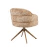 STF-9889_5 Draaibare eetkamerstoel Bella Cinnamon Poot Brons - Image 6
