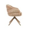 STF-9889_6 Draaibare eetkamerstoel Bella Cinnamon Poot Brons - Image 7