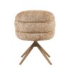 STF-9889_7 Draaibare eetkamerstoel Bella Cinnamon Poot Brons - Image 8