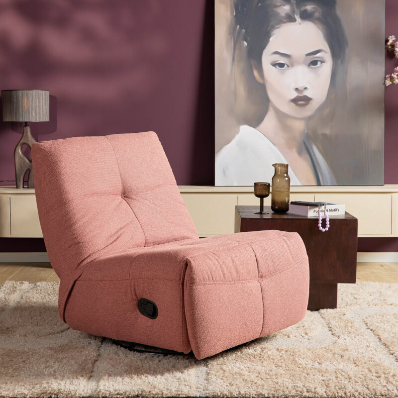 Relaxfauteuil Lazy Roze - Image 1