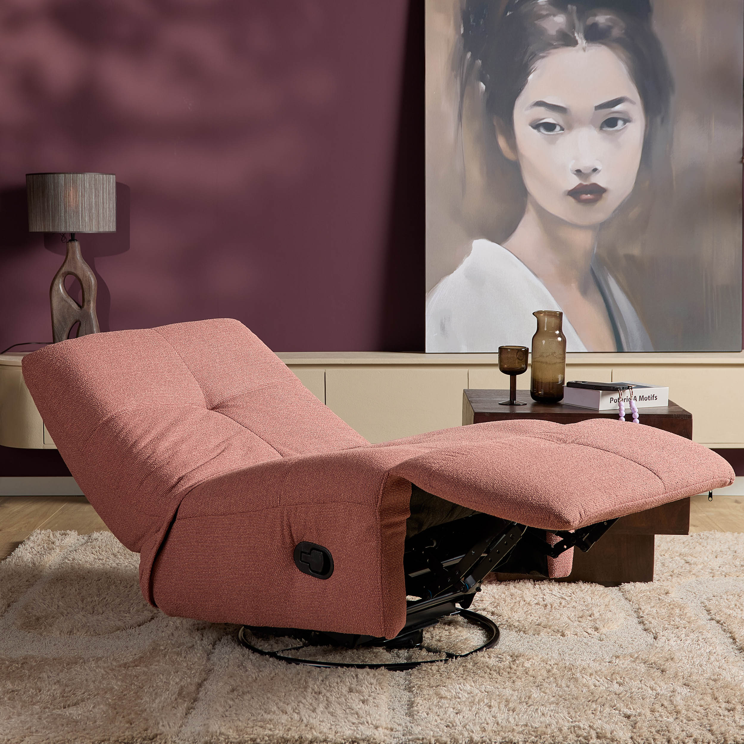 Relaxfauteuil Lazy Roze - Image 3