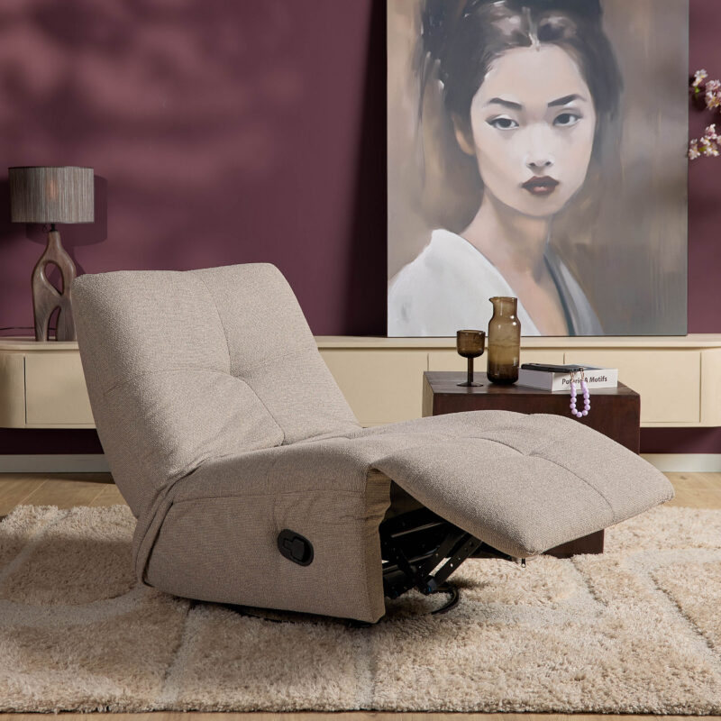 Relaxfauteuil Lazy Taupe - Image 2