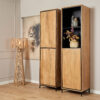 Boekenkast RichWood Naturel Mangohout 60 cm - Image 1