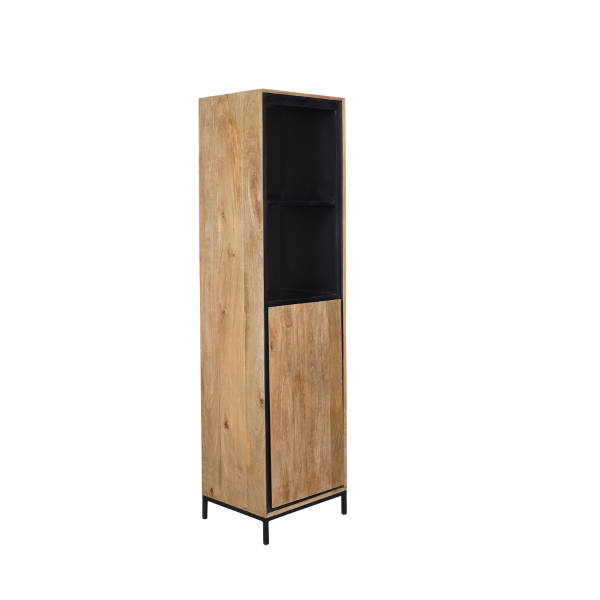 Boekenkast RichWood Naturel Mangohout 60 cm - Image 4