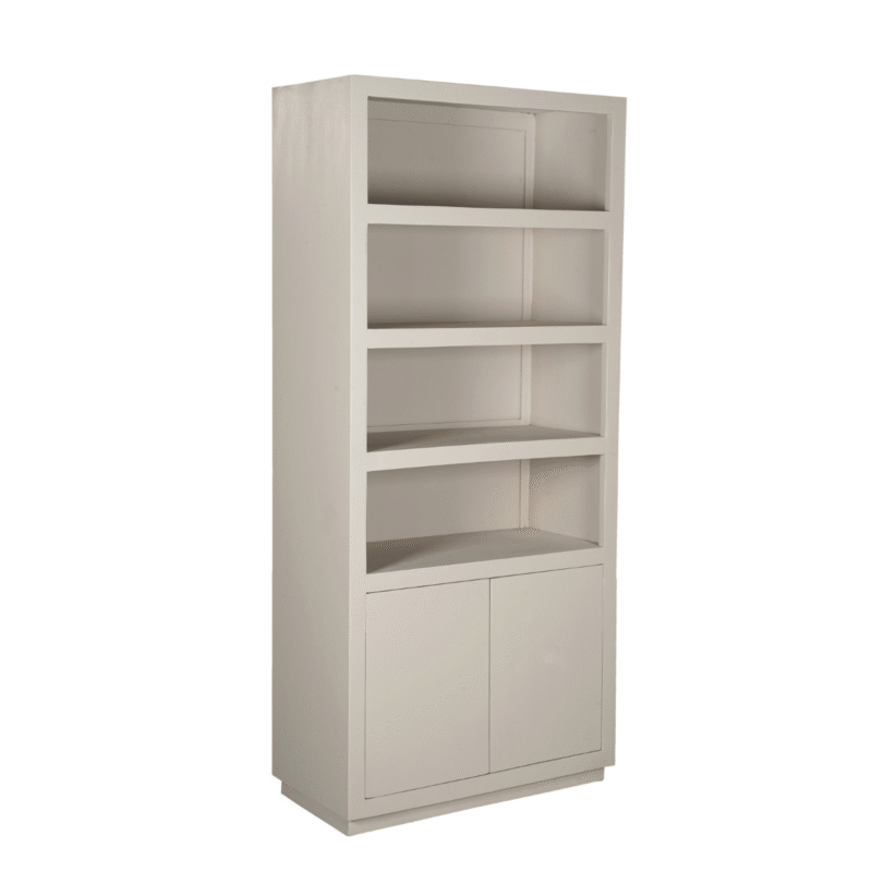 Boekenkast Brussel Zand Mangohout 90 cm - Image 5