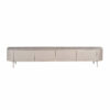 STF-1723_5 Tv meubel Excellent Taupe Mangohout 200 cm - Image 6