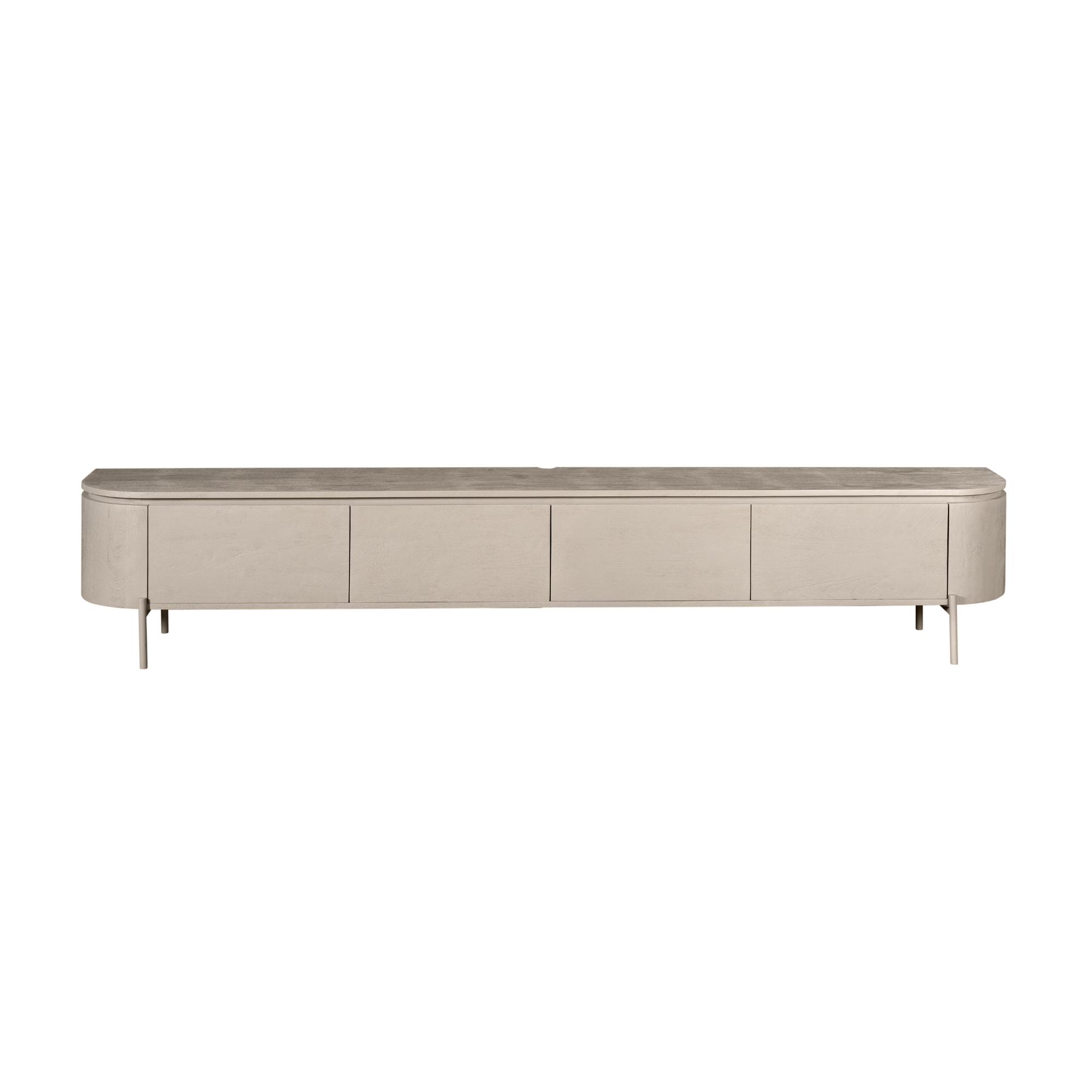 Tv meubel Excellent Taupe Mangohout 200 cm - Image 12