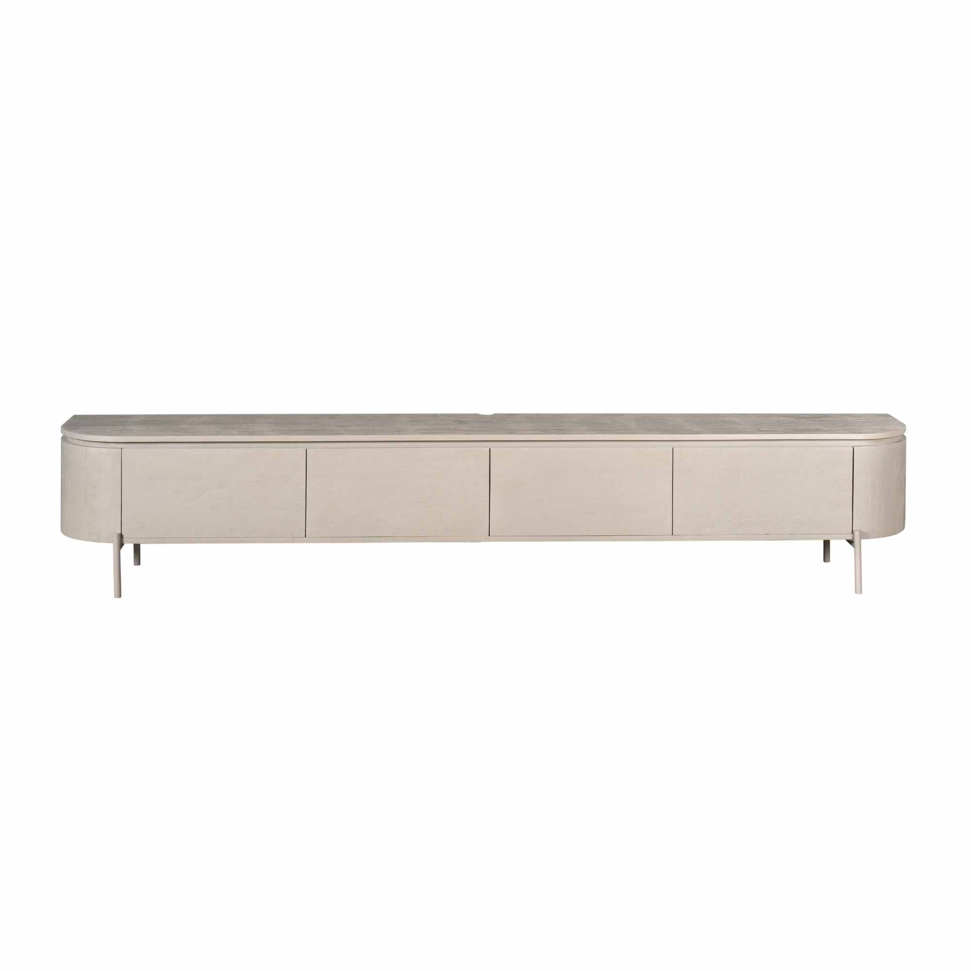 Tv meubel Excellent Taupe Mangohout 200 cm - Image 22