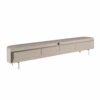 STF-1723_22 Tv meubel Excellent Taupe Mangohout 200 cm - Image 23