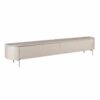 STF-1723_24 Tv meubel Excellent Taupe Mangohout 200 cm - Image 25