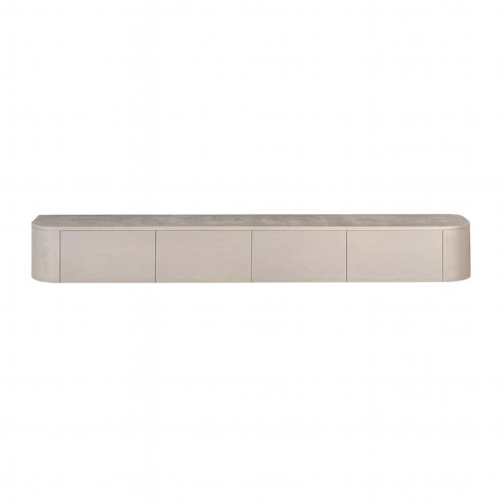 Tv meubel Excellent Taupe Mangohout 200 cm - Image 26