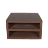 STF-5608_2 Vierkante salontafel Brussel Walnoot Mangohout 80 cm - Image 3