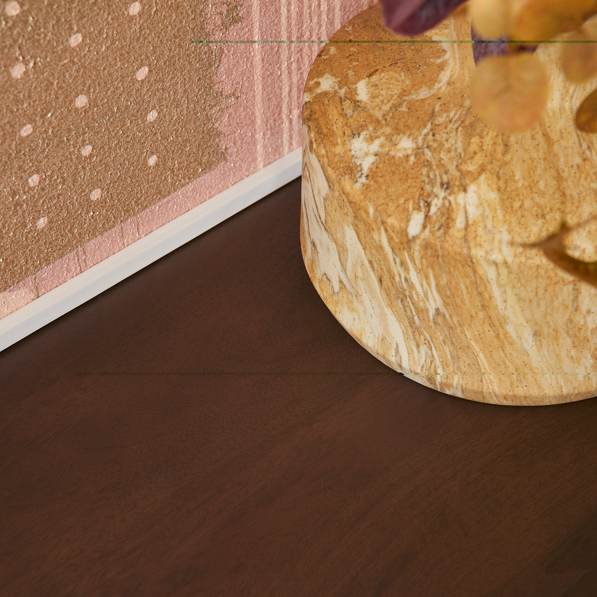 Vierkante salontafel Brussel Walnoot Mangohout 80 cm - Image 6