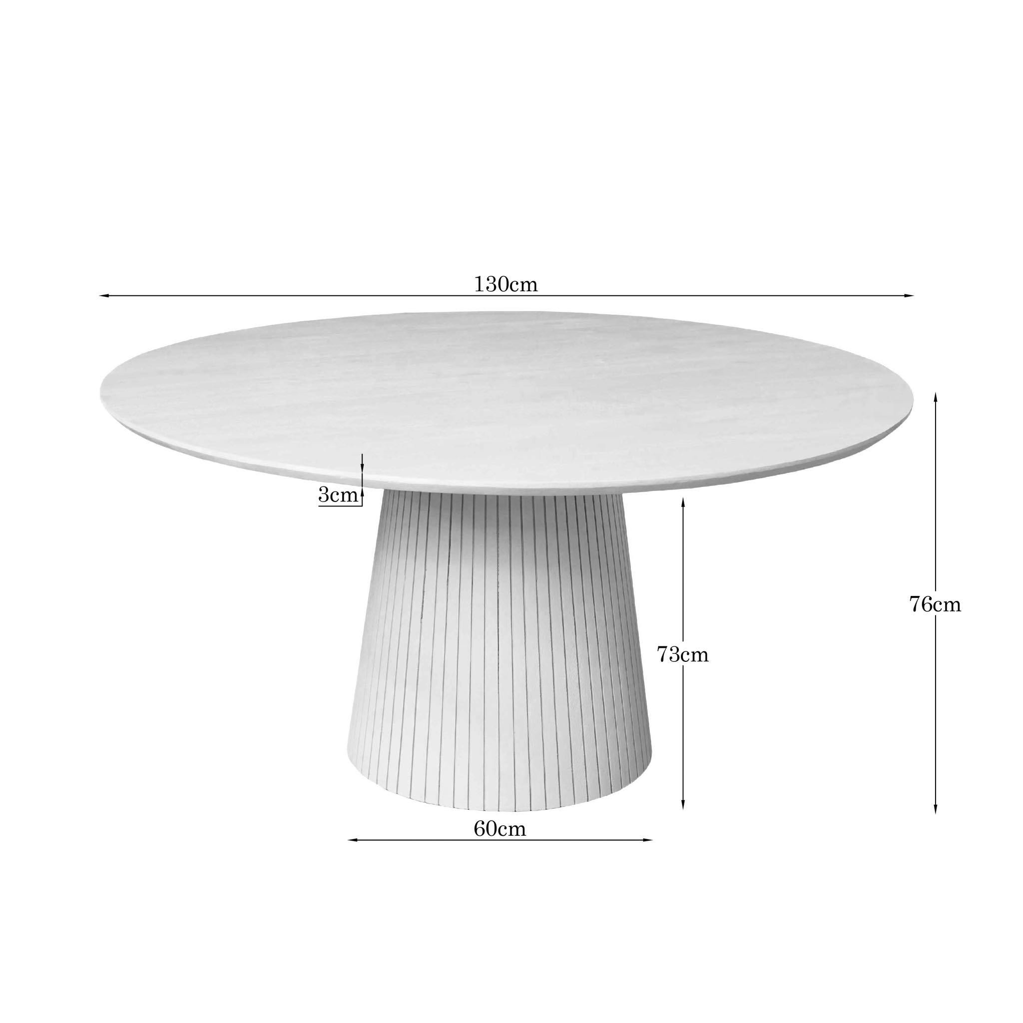 Salontafel Solana Zand Mangohout 50 cm - Image 9