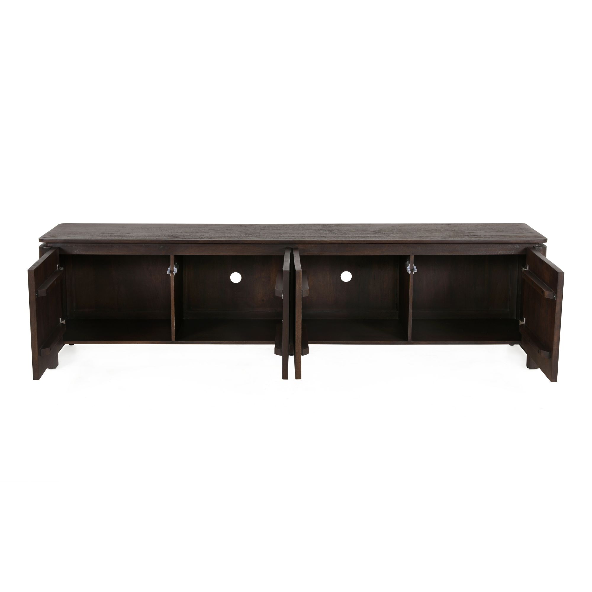Tv meubel Dallas Bruin Mangohout 210 cm - Image 9