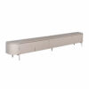 STF-1725_7 Tv meubel Excellent Taupe Mangohout 280 cm - Image 8