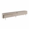 STF-1725_23 Tv meubel Excellent Taupe Mangohout 280 cm - Image 24