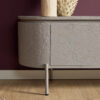 STF-1722_4 Tv meubel Excellent Taupe Mangohout 160 cm - Image 5