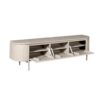 STF-1722_13 Tv meubel Excellent Taupe Mangohout 160 cm - Image 14