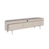 STF-1722_15 Tv meubel Excellent Taupe Mangohout 160 cm - Image 16
