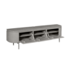 STF-1722_18 Tv meubel Excellent Taupe Mangohout 160 cm - Image 19