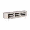 STF-1722_21 Tv meubel Excellent Taupe Mangohout 160 cm - Image 22