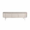 STF-1722_23 Tv meubel Excellent Taupe Mangohout 160 cm - Image 24