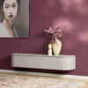STF-1722_25 Tv meubel Excellent Taupe Mangohout 160 cm - Image 26