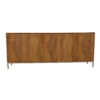 STF-7801_13 Tv meubel Madison Naturel Mangohout 165 cm - Image 14