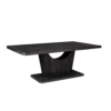 STF-2608_6 Eettafel Voco Zwart Mangohout 200 cm - Image 7