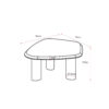 STF-9617_7 Salontafel Nuvé Naturel Botticino marmer 84 cm - Image 8