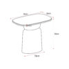 STF-9618_11 Salontafel Nuvé Naturel Botticino marmer 100 cm - Image 12