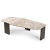 STF-9625_8 Salontafel Silva Bruin Marmer 130 cm - Image 9