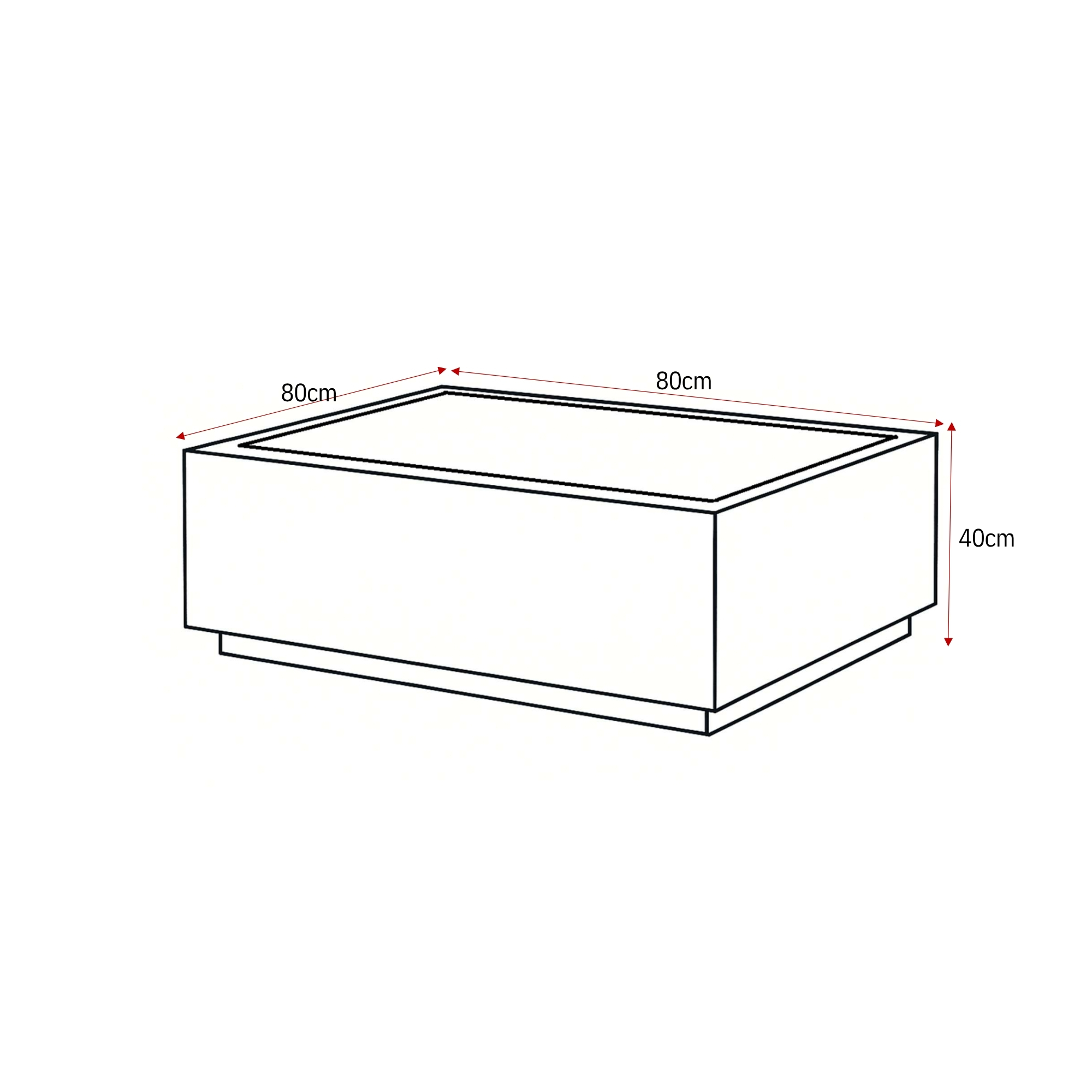 Salontafel Moos Bruin Marmer 80 cm - Image 7