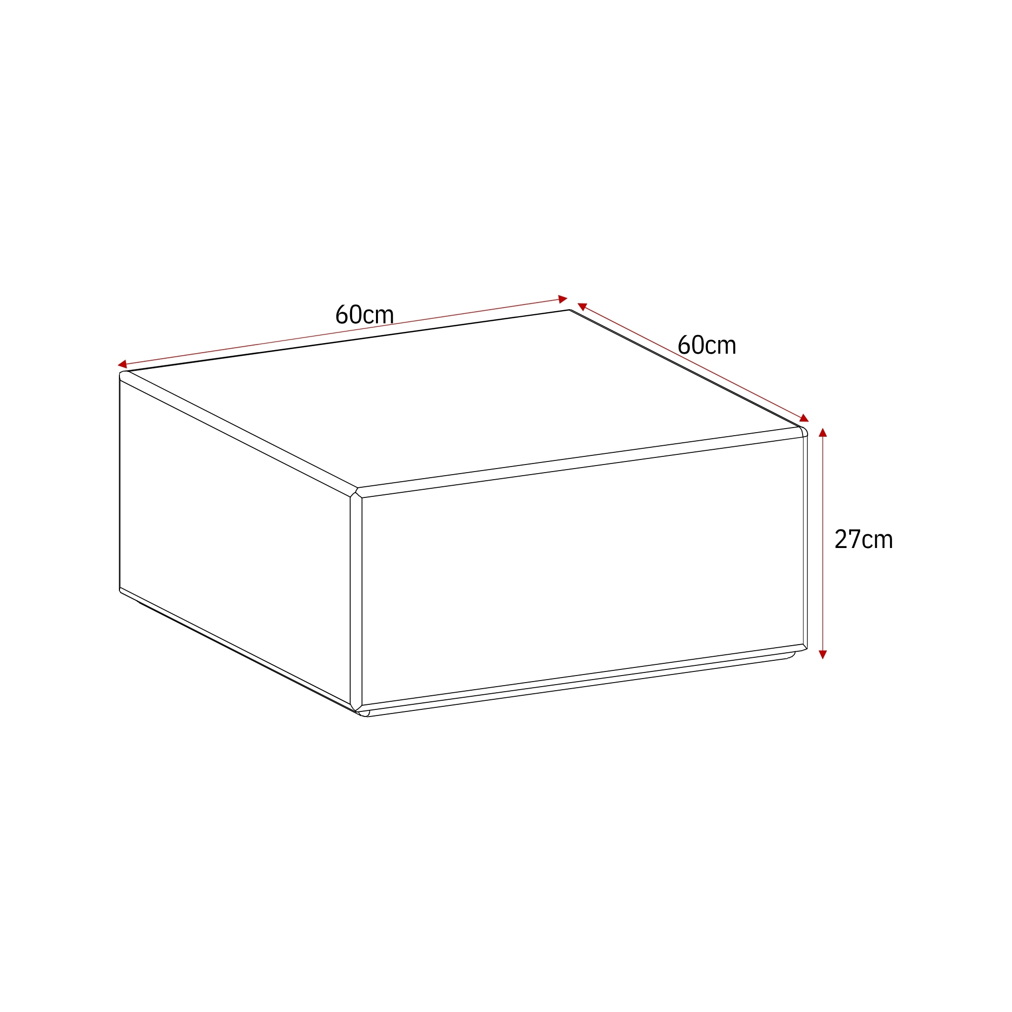 Salontafel Elias Wit MDF 60 cm - Image 6
