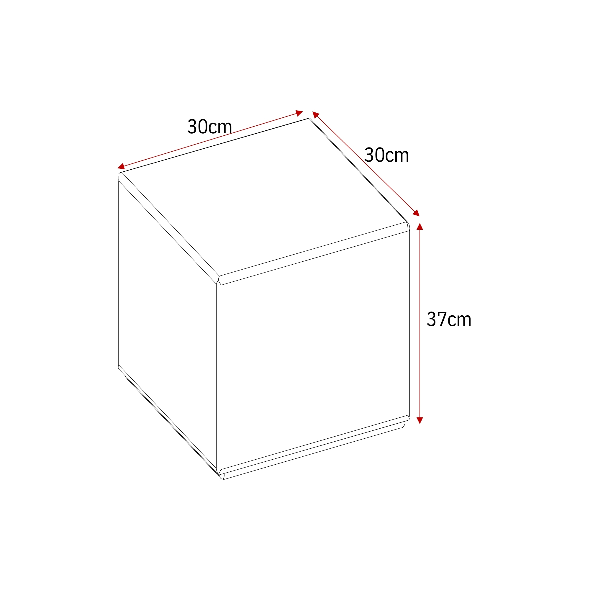 Salontafel Elias Beige MDF 30 cm - Image 8