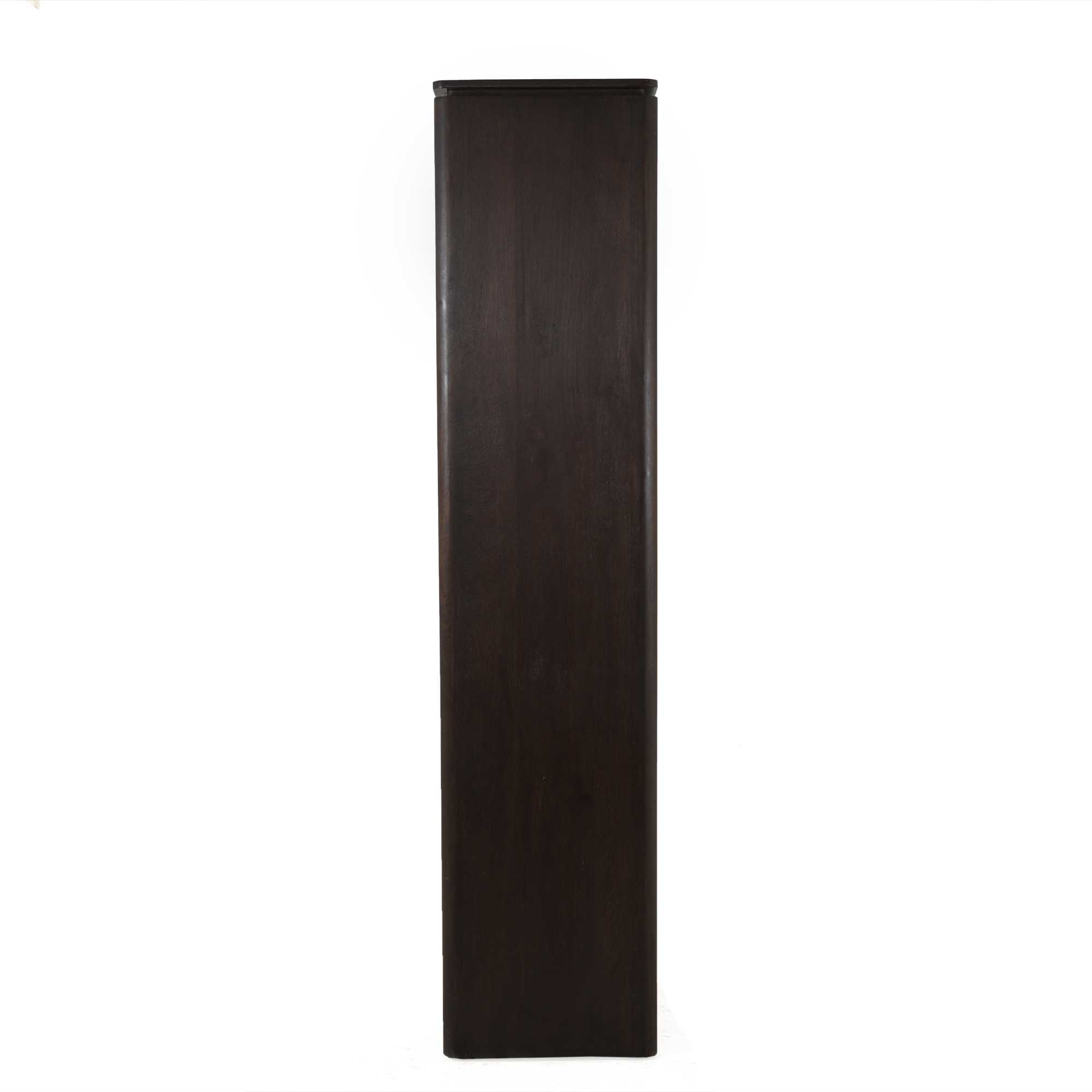 Vakkenkast XL Dallas Bruin Mangohout 160 cm - Image 11