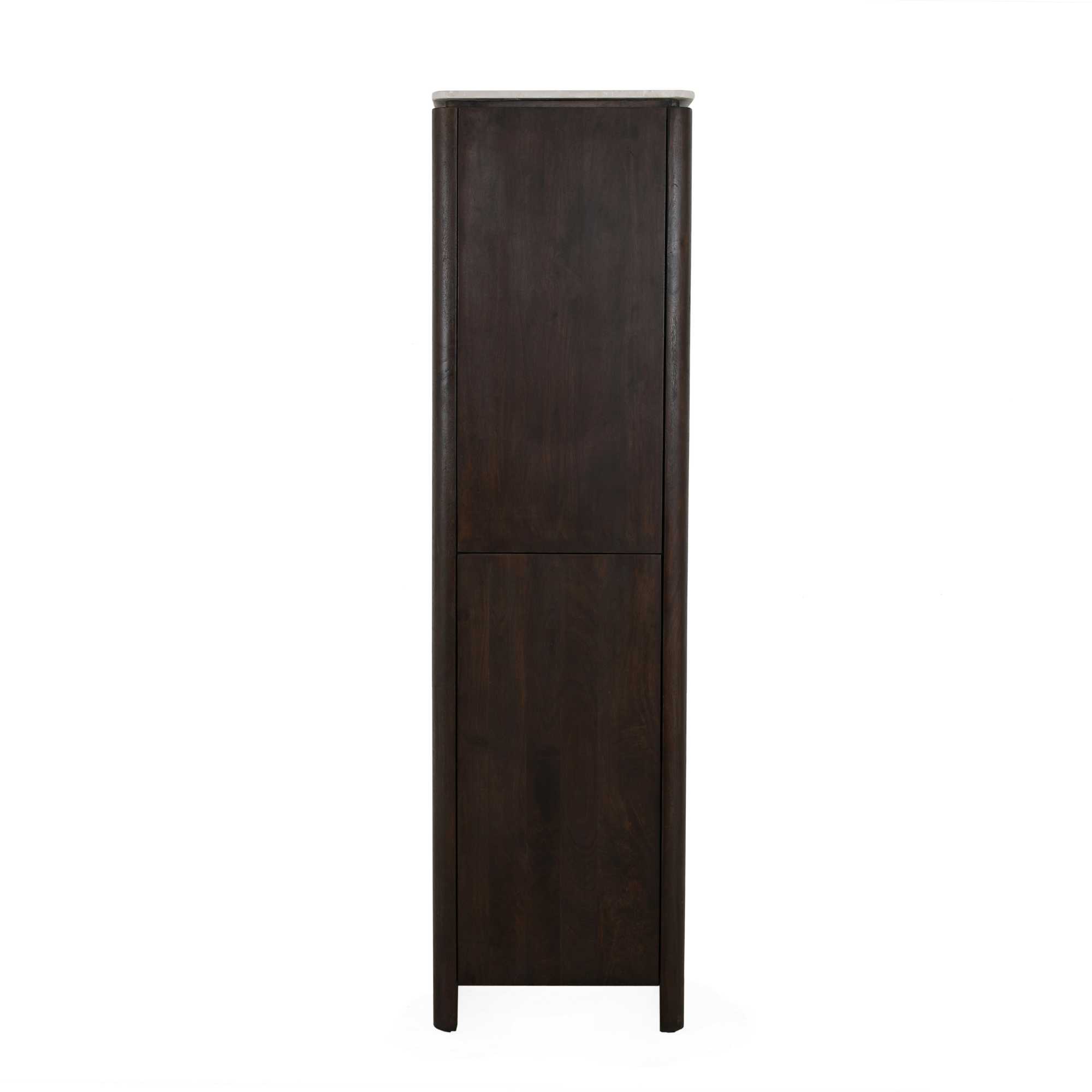 Kabinetkast Dallas Bruin Mangohout 55 cm - Image 14
