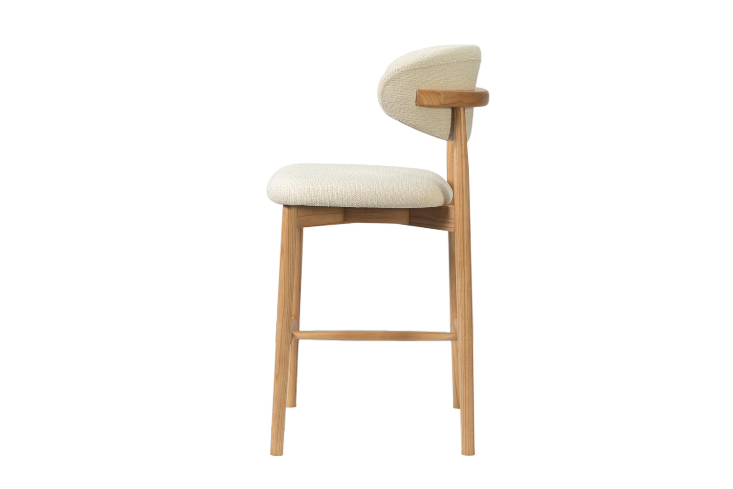 Image 6 for NEW - Counterstoel Clara Essenhout Naturel - Ote Milan 103 Beige