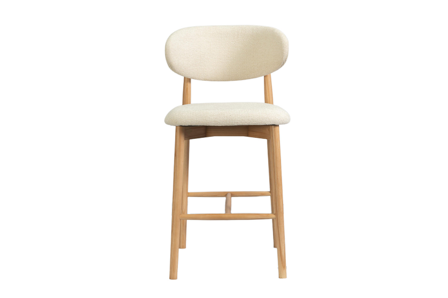 Image 4 for NEW - Counterstoel Clara Essenhout Naturel - Ote Milan 103 Beige