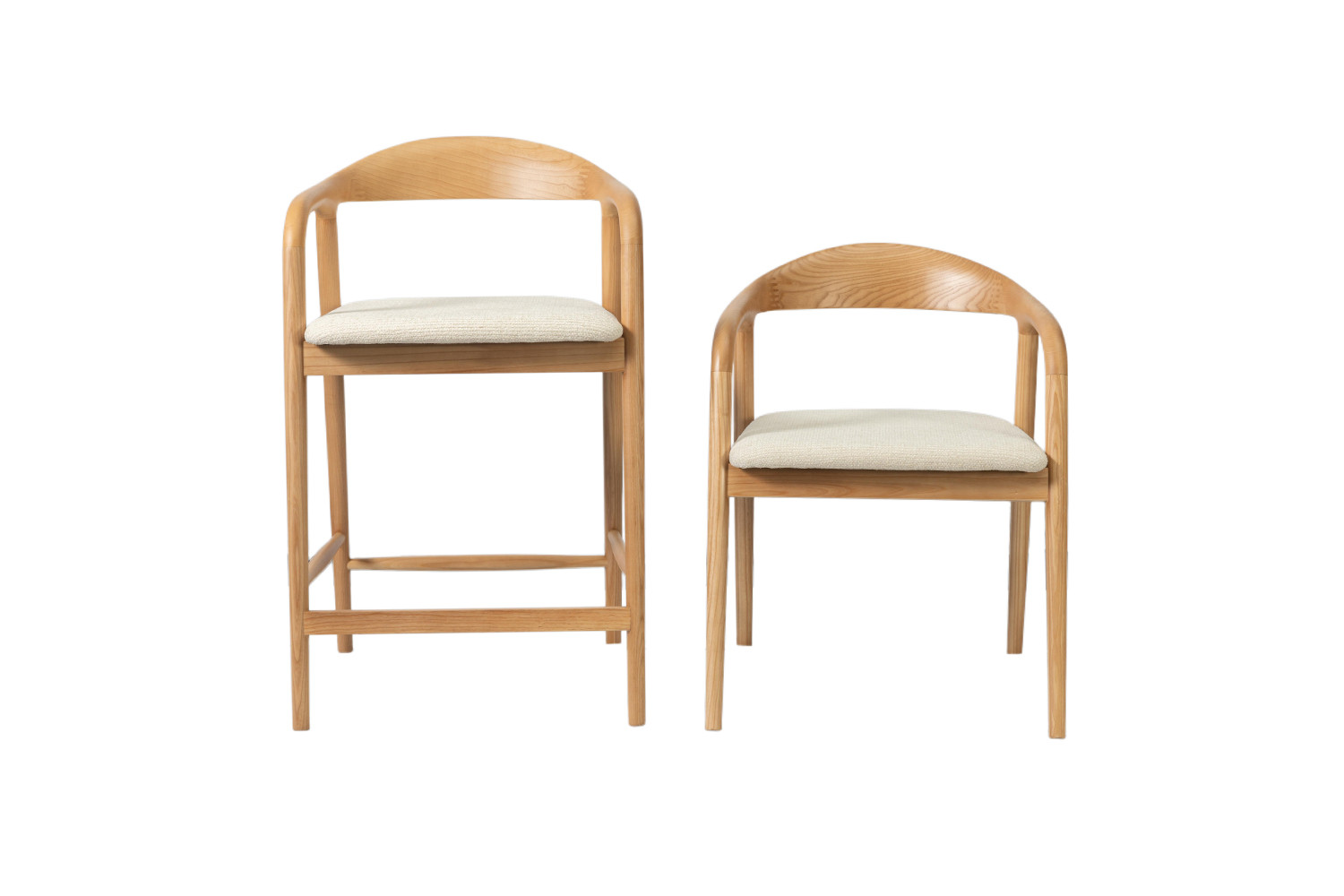 Image 12 for NEW - Counterstoel Claire Essenh. Naturel Milan 103 Beige Gemonteerd