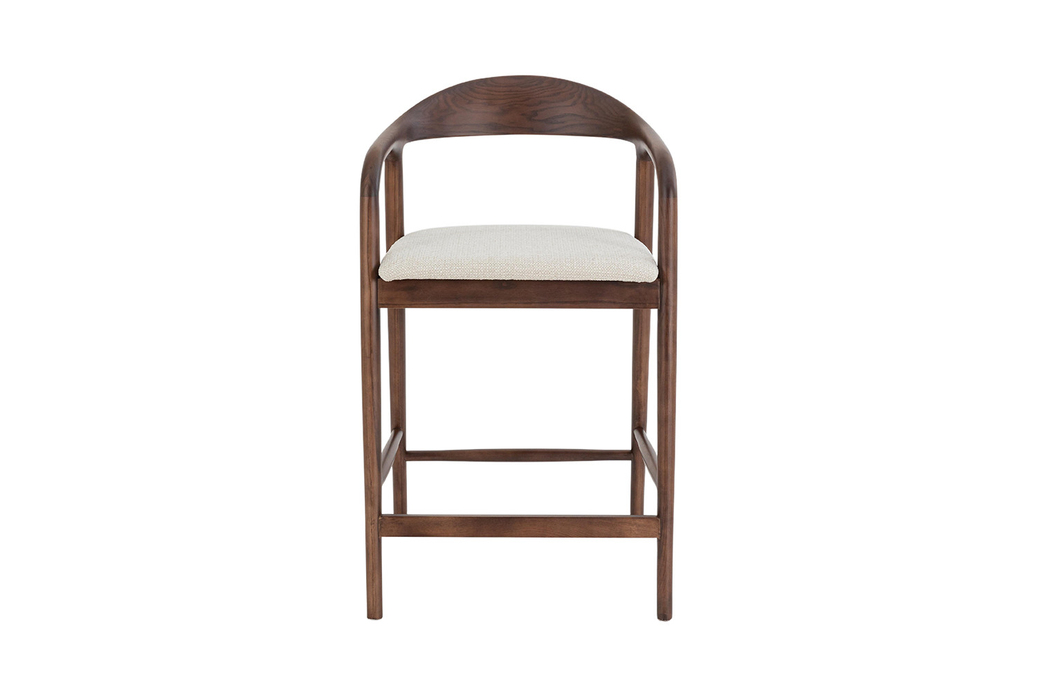 Image 4 for NEW - Counterstoel Claire Essenh. Walnoot Milan 103 Beige Gemonteerd